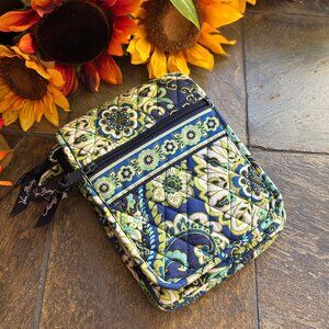 Vera Bradley Mini Hipster Crossbody in Rhythm and Blues Pattern (Like Ne…